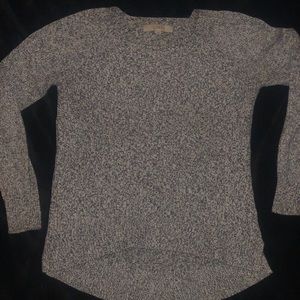Loft sweater. Navy and white  size small